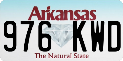 AR license plate 976KWD