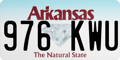 AR license plate 976KWU