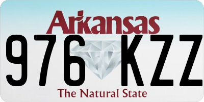 AR license plate 976KZZ