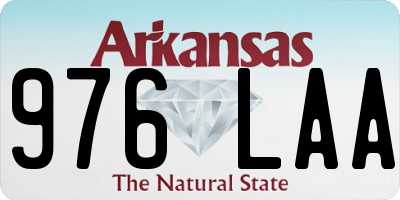 AR license plate 976LAA