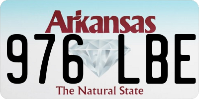 AR license plate 976LBE