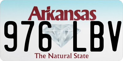 AR license plate 976LBV