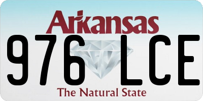 AR license plate 976LCE