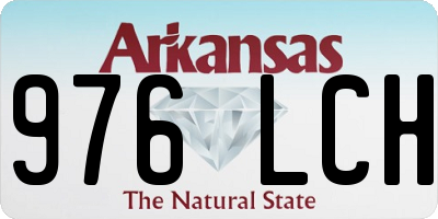 AR license plate 976LCH