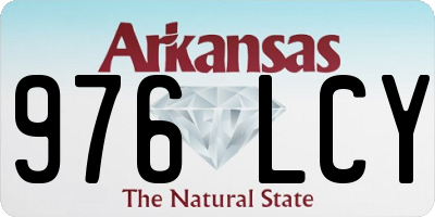 AR license plate 976LCY