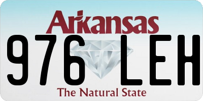AR license plate 976LEH