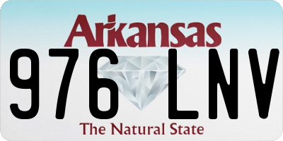 AR license plate 976LNV