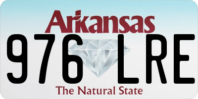 AR license plate 976LRE