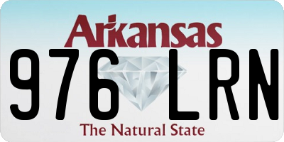AR license plate 976LRN