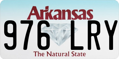 AR license plate 976LRY