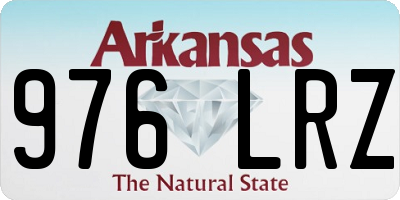 AR license plate 976LRZ