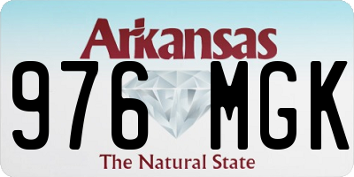 AR license plate 976MGK