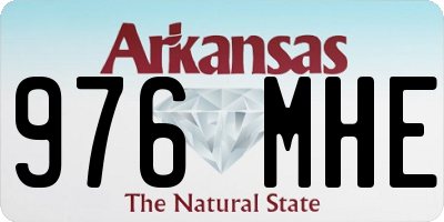 AR license plate 976MHE