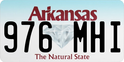 AR license plate 976MHI