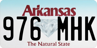 AR license plate 976MHK