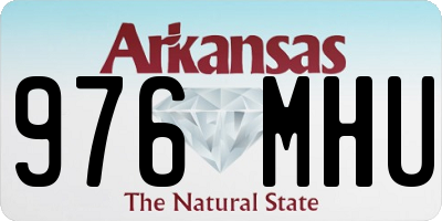 AR license plate 976MHU