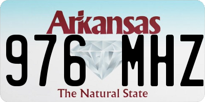 AR license plate 976MHZ