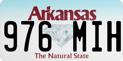 AR license plate 976MIH