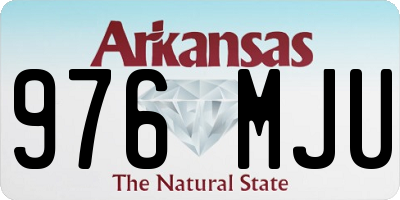 AR license plate 976MJU