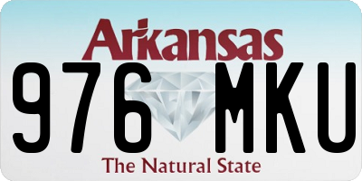 AR license plate 976MKU
