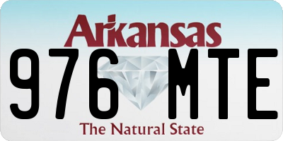 AR license plate 976MTE
