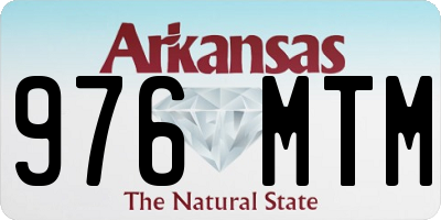 AR license plate 976MTM