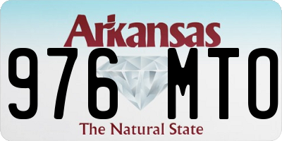 AR license plate 976MTO