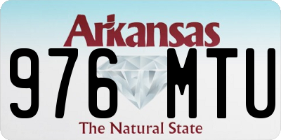 AR license plate 976MTU