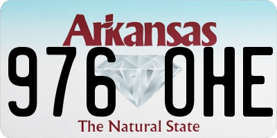 AR license plate 976OHE