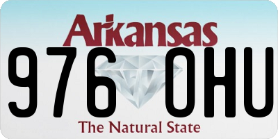 AR license plate 976OHU