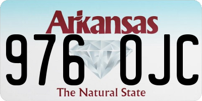 AR license plate 976OJC