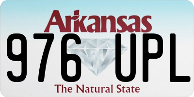 AR license plate 976UPL