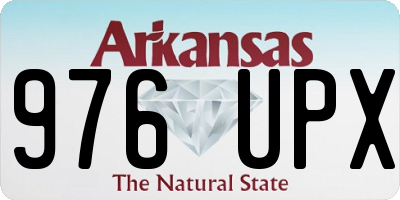 AR license plate 976UPX