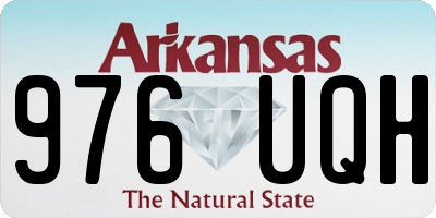 AR license plate 976UQH