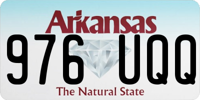 AR license plate 976UQQ