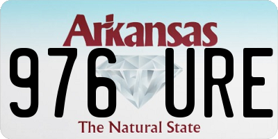AR license plate 976URE