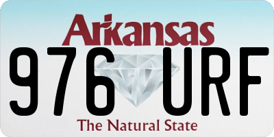 AR license plate 976URF