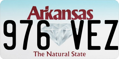 AR license plate 976VEZ