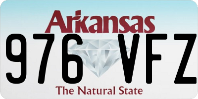 AR license plate 976VFZ