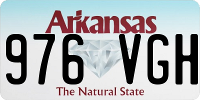 AR license plate 976VGH
