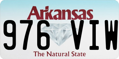 AR license plate 976VIW