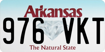 AR license plate 976VKT