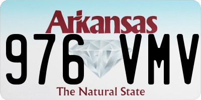 AR license plate 976VMV