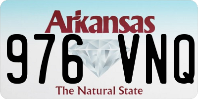 AR license plate 976VNQ