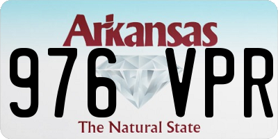 AR license plate 976VPR