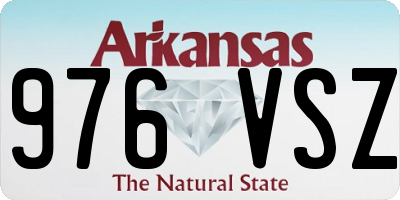 AR license plate 976VSZ