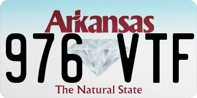 AR license plate 976VTF
