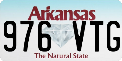 AR license plate 976VTG