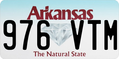 AR license plate 976VTM