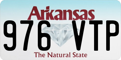 AR license plate 976VTP
